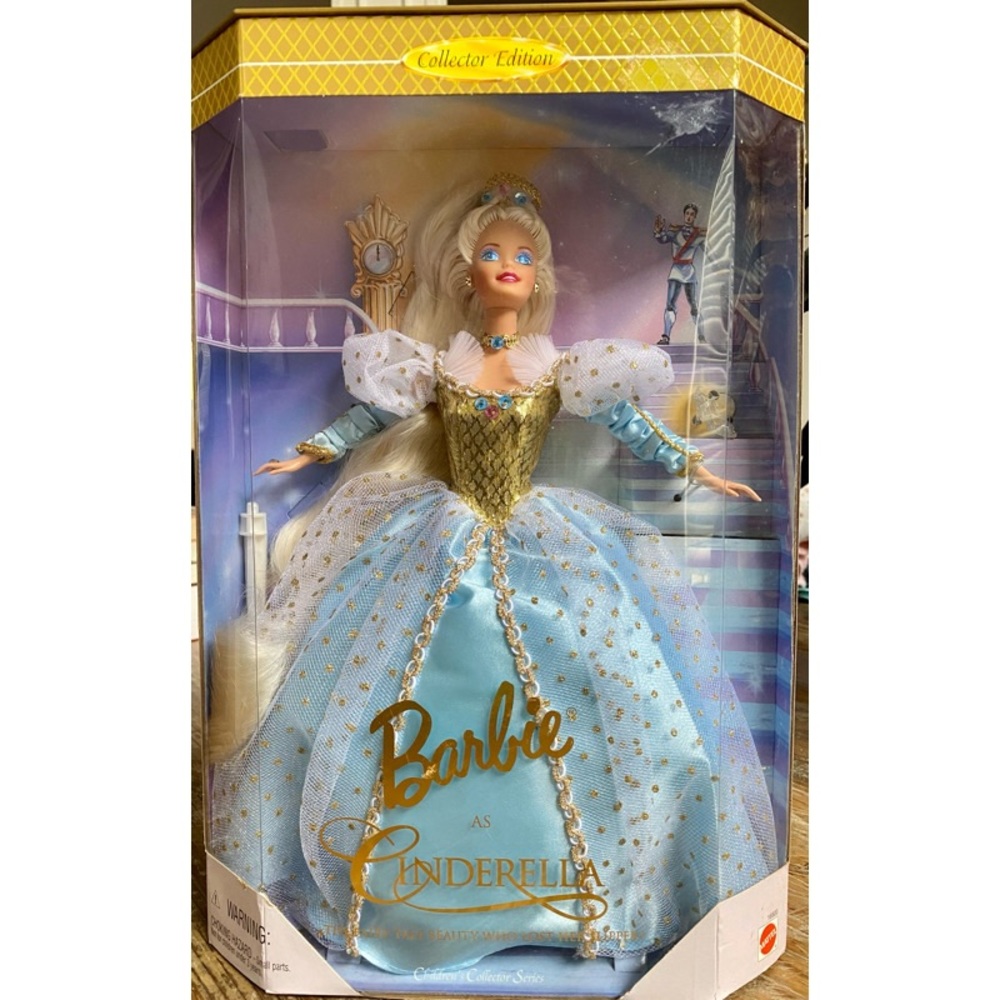 NIB 1996 Barbie as Cinderella The Fairy Tale Beauty Who Lost Her Slipper!